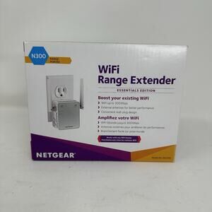 NETGEAR EX2700 300 Mbps WiFi Range Extender - EX2700-100PAS